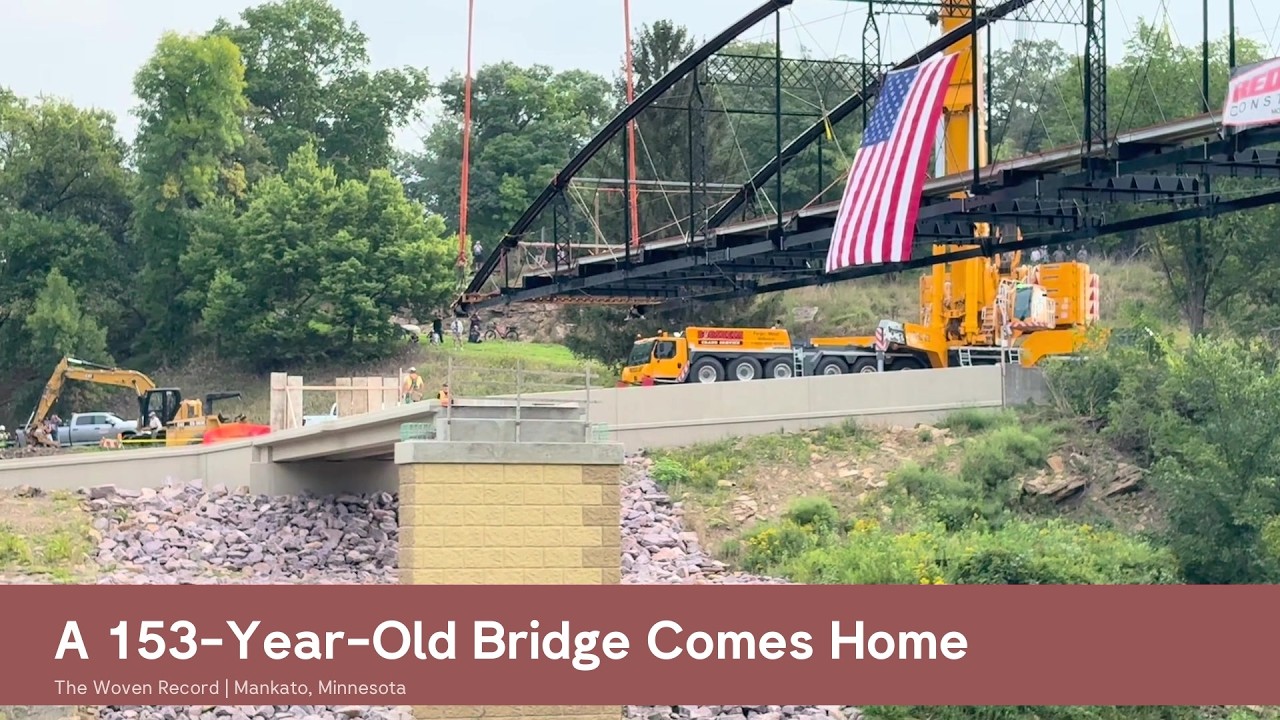 A 153-Year-Old Bridge Comes Home, and Farmers Carry $624 Billion in Debt