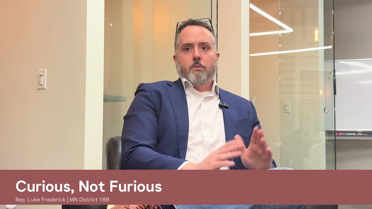 Curious, Not Furious: Rep. Luke Frederick on Getting Involved, Mental Health and What's at Stake